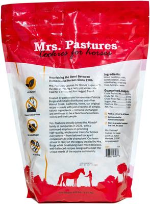 Show full view: Mrs. Pastures Natural Sweet Potato Super Cookie Horse Treats, 4-lb bag slide 2 of 3