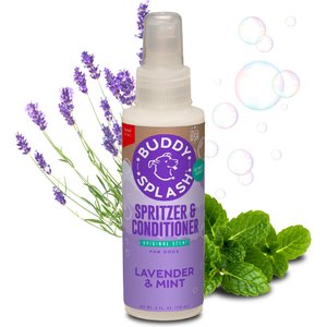 Buddy Wash Splash Lavender & Mint Dog Spritzer & Conditioner, 4-fl oz bottle