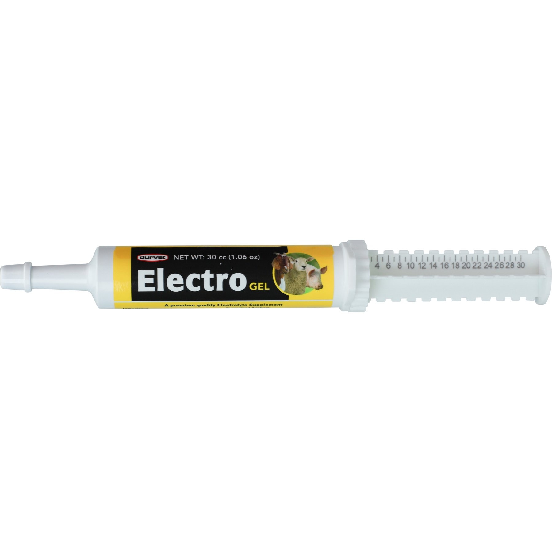 Durvet Electro Gel Farm Animal Supplement, 30-ml syringe