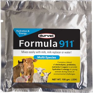 Durvet Formula 911 Farm Animal Powder Supplement, 100-g bag