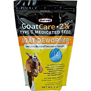 Durvet GoatCare 2X Goat Dewormer, 3-lb bag