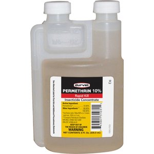 Durvet Permethrin 10% Farm Animal Insecticide, 8-fl oz bottle