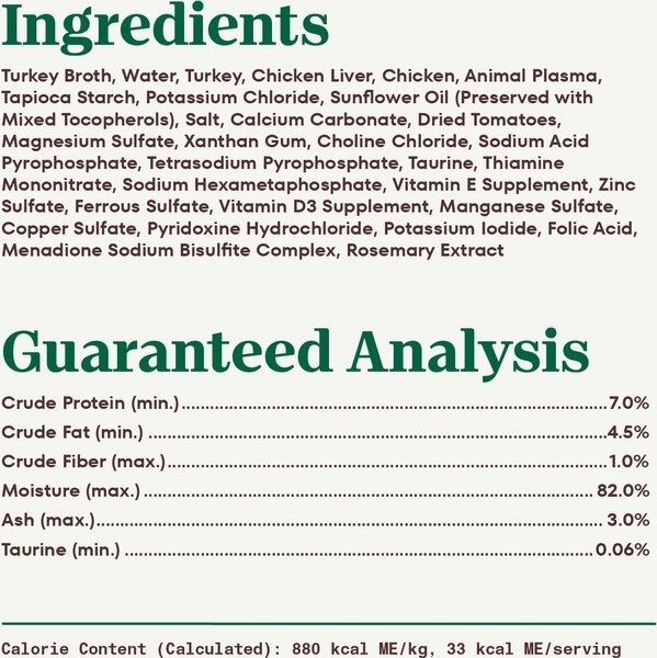 Nutro Perfect Portions Grain-Free Turkey & Liver Paté Recipe Cat Food Trays
