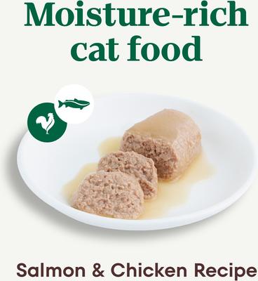 Show full view: Nutro Perfect Portions Grain-Free Salmon & Chicken Soft Pate Wet Cat Food, 2.6-oz, case of 24 slide 4 of 11