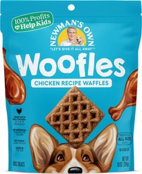 Newman's Own Chicken Recipe Woofles Soft & Chewy Dog Treats, 10-oz bag