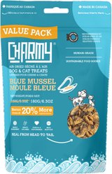 Charmy Blue Mussel Air-Dried Dog & Cat Treats, 6.3-oz bag
