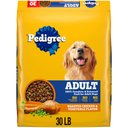 Pedigree Complete Nutrition Roasted Chicken & Vegetable Flavor Dog Kibble Adult Dry Dog Food, 30-lb bag