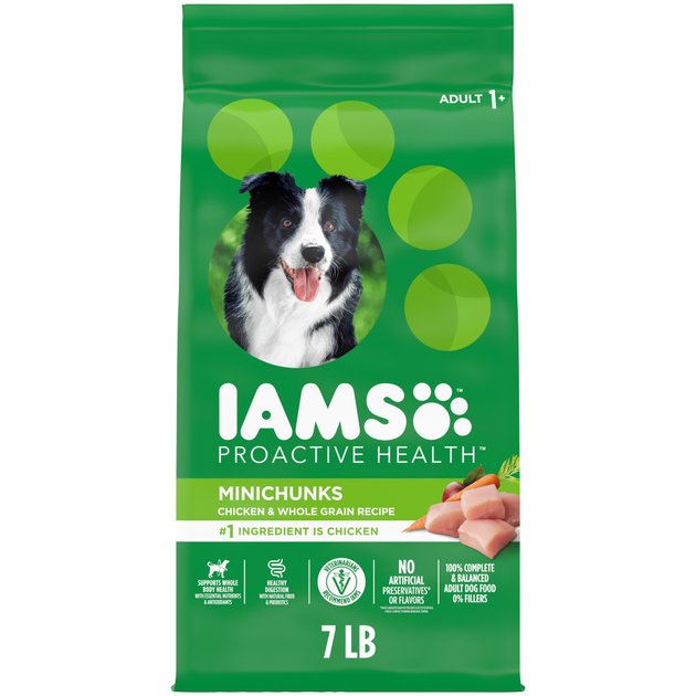 Iams Proactive Health Minichunks with Real Chicken & Whole Grains Dry Dog Food