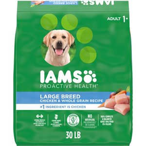 IAMS Proactive Health Large Breed Puppy with Real Chicken Dry Dog Food 15 lb bag Chewy