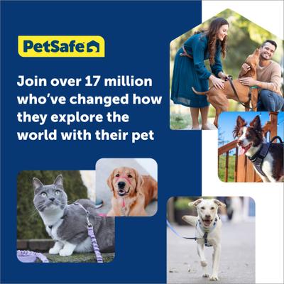 Show full view: PetSafe Easy Walk Comfort Reflective No Pull Dog Harness, Pink, Small: 19 to 24-in chest slide 8 of 10