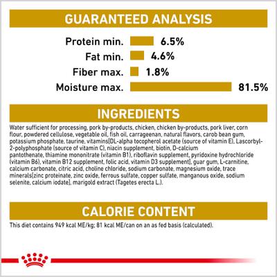 Show full view: Royal Canin Breed Health Nutrition Shih Tzu Adult Loaf In Sauce Canned Dog Food, 3-oz, case of 24 slide 7 of 12