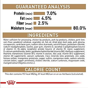 Royal Canin Breed Health Nutrition Yorkshire Terrier Adult Loaf In Sauce Wet Dog Food, 3-oz, case of 24
