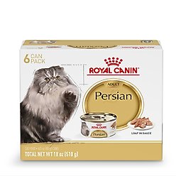 Royal Canin Feline Breed Nutrition Persian Loaf Pate Adult Wet Cat Food, 3-oz can, case of 6