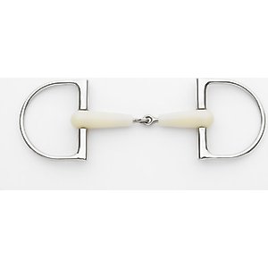 Happy Mouth Jointed Pro King Dee Horse Bit Ring, 6-in