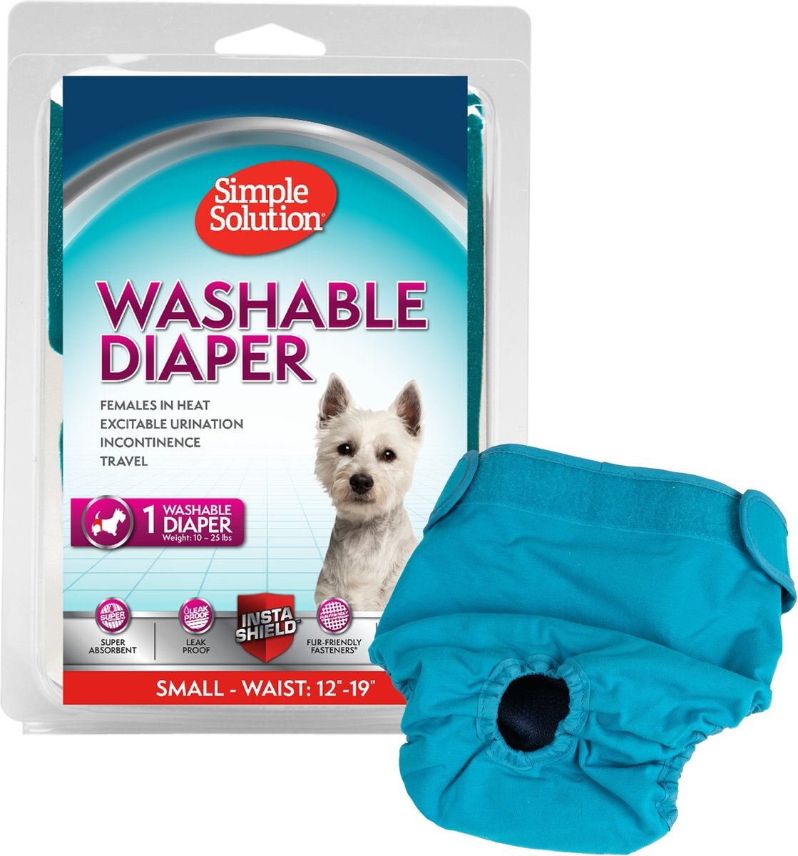 Simple Solution Washable Female Dog Diaper