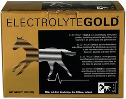 TRM Electrolyte Gold Performance Powder Horse Supplement, 1.76-oz, 100 count