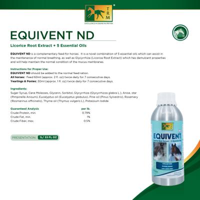 Show full view: TRM Equivent ND Liquid Horse Supplement, 33.8-fl oz slide 4 of 4