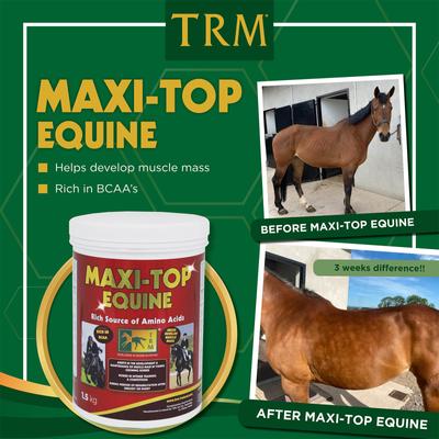Show full view: TRM Maxi-Top Pellets Horse Supplement, 11-lb slide 5 of 6
