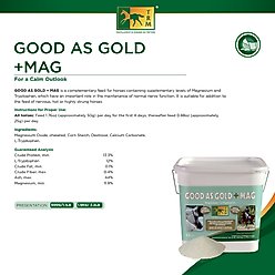 TRM Good as Gold + MAG Calming Powder Horse Supplement, 1.1-lb slide 2 of 2