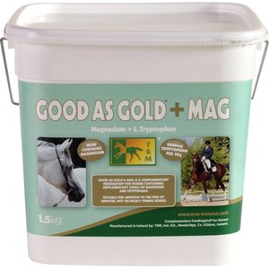 TRM Good as Gold + MAG Calming Powder Horse Supplement, 3.3-lb