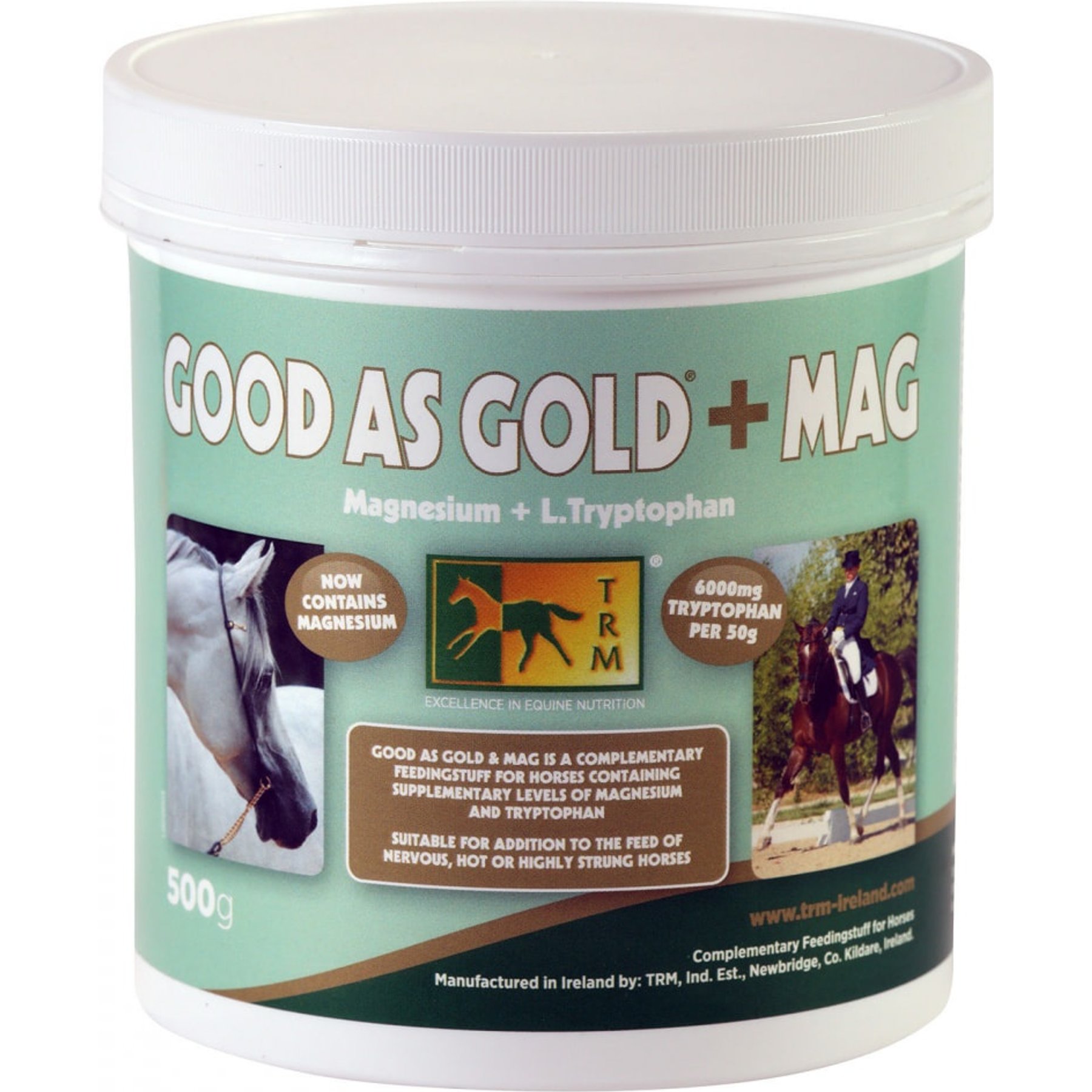 TRM Good as Gold + MAG Calming Powder Horse Supplement, 1.1-lb