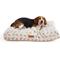 Show in main carousel: MODERN THREADS Super Plush Flannel Carved Orthopedic Pillow Dog & Cat Bed with Removable Cover, Beige slide 3 of 8