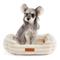 Show in main carousel: MODERN THREADS Cozy Sherpa Plush Cuddler Dog & Cat Bed, Beige slide 2 of 7