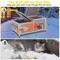 Show in main carousel: Aivituvin Insulated Wooden Indoor & Outdoor Heated Cat House, Grey slide 6 of 8