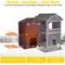Show in main carousel: Aivituvin 2-Story Wooden Indoor & Outdoor Heated Cat House with Liner, Grey slide 5 of 8