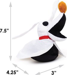 Buckle-Down Disney The Nightmare Before Christmas Zero Squeaky Plush Dog Toy, White slide 2 of 6