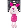 Show in main carousel: Buckle-Down Disney Winnie the Pooh Piglet Arms Up Sitting Pose Squeaky Plush Dog Toy, Pink slide 4 of 6