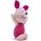 Show in main carousel: Buckle-Down Disney Winnie the Pooh Piglet Arms Up Sitting Pose Squeaky Plush Dog Toy, Pink slide 2 of 6
