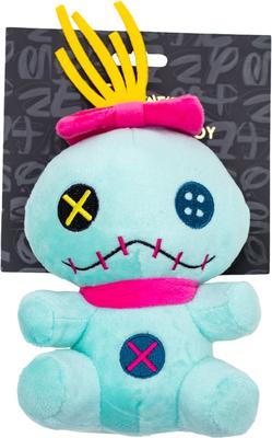 Show full view: Buckle-Down Disney Lilo & Stitch Scrump Sitting Squeaky Plush Dog Toy, Pink slide 5 of 6