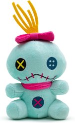 Buckle-Down Disney Lilo & Stitch Scrump Sitting Squeaky Plush Dog Toy, Pink