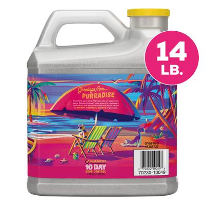 Show full view: Tidy Cats Bahama Sunset Odor Control Formula Scented Clumping Cat Litter, 14-lb jug slide 3 of 12