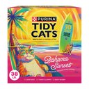 Tidy Cats Bahama Sunset Odor Control Formula Scented Clumping Cat Litter, 38-lb box