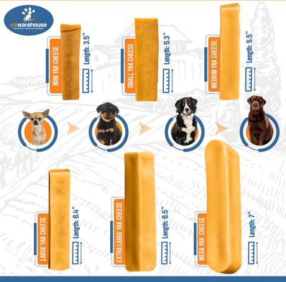 Show full view: K9warehouse Yak Chews Large Dog Himalayan Chew Treats, 25 count slide 3 of 3