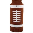 Show in main carousel: The Worthy Dog Touchdown Dog Sweater, Brown, Medium slide 1 of 4