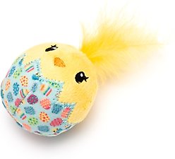 The Worthy Cat Chick Plush Cat Toy with Catnip slide 2 of 2
