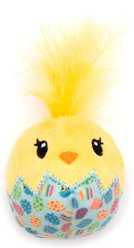 The Worthy Cat Chick Plush Cat Toy with Catnip