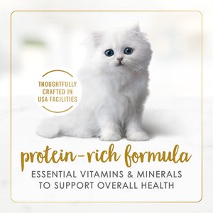 Fancy Feast Kitten Classic Pate Tender Poultry & Fish Variety Pack Canned Wet Cat Food 3-oz, case of 24