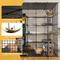 Show in main carousel: Yitahome 5-Tier Cat Playpen, Black slide 4 of 6