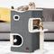Show in main carousel: Yitahome 2-Level Cat Bed with Scratching Post, Grey slide 3 of 8
