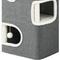 Show in main carousel: Yitahome 2-Level Cat House with Scratching Post, Grey slide 6 of 7