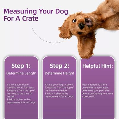 Show full view: Yitahome Furniture Style Dog Crate, White, 28-in slide 4 of 6