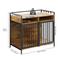 Show in main carousel: Yitahome Furniture Style TV Stand Dog Crate, Brown,52-in slide 5 of 6