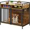 Show in main carousel: Yitahome Furniture Style TV Stand Dog Crate, Brown,52-in slide 3 of 6