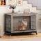 Show in main carousel: Yitahome Furniture Style Dog Crate, Grey, 38-in slide 4 of 9
