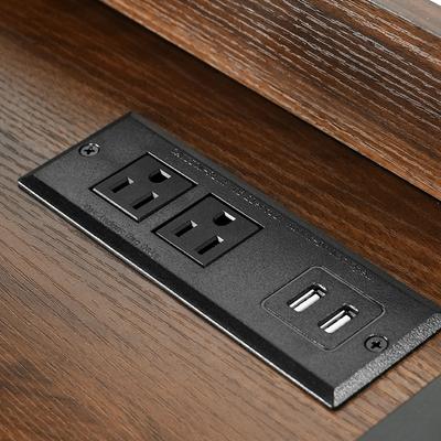 Show full view: Yitahome Furniture Style Dog Crate, Brown, 67-in slide 7 of 9