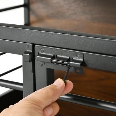 Show full view: Yitahome Furniture Style Dog Crate, Brown, 67-in slide 5 of 9